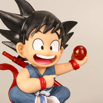 Dragon Ball Z Figura Monkey King Son Goku Anime Cifre din PVC de Acțiune Figura Model de Colectie Ornamente Drăguț desen Animat Copil Jucărie Cadou