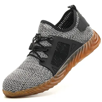 Dropshipping Indestructibil Ryder Pantofi Bărbați Și Femei Steel Toe Aer Cizme De Protecție Puncție-Dovada Munca Adidași Pantofi Respirabil