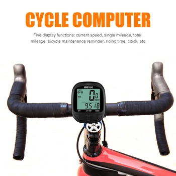Dual Senzor Vitezometru Viteza De Biciclete Ciclism Biciclete Calculatoare Impermeabil Vitezometru Echitatie Kilometraj Vitezometru Bicicleta Accesorii