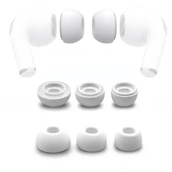 Feniores 1Pair Silicon Ureche Tampoane pentru Apple Airpods Pro Înlocuire Sfaturi de Ureche Casti auriculare almohadillas