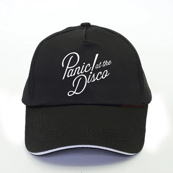 Intrați în panică! La Disco Rock Band Șapcă de Baseball de Înaltă Calitate de imprimare Mari Speranțe în Panică! La Discoteca PATD Moartea Licență Negru Onu