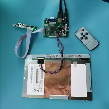 Kit de Lucru pentru LTN101NT02 1024x600 2AV Controler de Bord de la Distanță Monitor LED compatibil HDMI cu 10.1