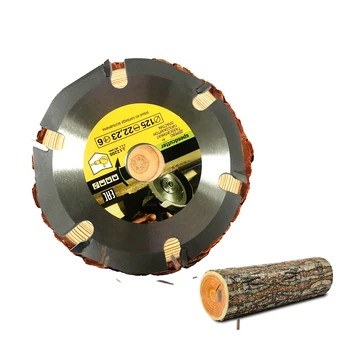 Lemn Disc de Tăiere Carving Disc Instrument Unealta Lame 125mm 6T Circulare de Ferăstrău Unealta Polizor Disc de Ferăstrău cu Vârf de Carbură de