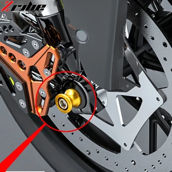 Motocicleta Bascula Bobine slider M8 sta șuruburi Pentru SUZUKI GSR 400/600/750 GSR400 GSR600 GSR750 GSX-S 1000F GSX-R 600 750 1000