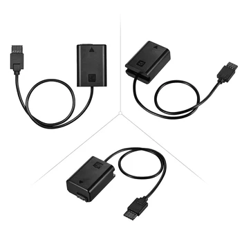 NP-FW50 Dummy Baterie Adaptor de Alimentare Cablu Usb Pentru DJI Ronin S Gimbal Stabilizator Pentru Sony A7 III/A7R III/A7R IV/A9 / A9 a II-a Camera