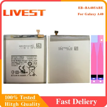 Original de Baterie de Telefon Pentru Samsung Galaxy A40 A405F 3100mAh de Mare Capacitate EB-BA405ABU Pentru A40 A405 A405A Bateria Replacemen