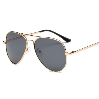 Polit ochelari de Soare pentru Barbati Brand Designer Cadru Metalic de sex Masculin ochelari de Soare Moda Acoperire Oglinda UV400 2020 Hipster