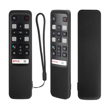 RC802V FNR1 Voce de Control de la Distanță Cazuri pentru TCL Android 4K Smart TV Netflix, YouTube 49P30FS 65P8S 55C715 49S6800 43S434