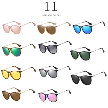 ROSYBEE de Brand Designer de ochelari de Soare Polarizat Femei Bărbați Vintage Retro Ochi de Pisică Ochelari de Soare Moda de sex Feminin Oglindă Ochelari de 4171 Umbra