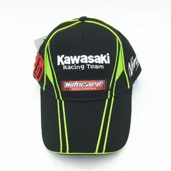 Sport în aer liber F1 Echipa masina de Curse Pălărie, șapcă de baseball Bumbac Brodate model pentru Kawasaki insigna om cadou motocicleta frizură