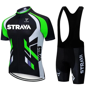 STRAVA-Pro Echipa de Ciclism de Îmbrăcăminte Set, Jersey și new Jersey Set pentru Ciclism Montan, 2021
