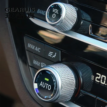 Styling auto Pentru BMW X3 F25 X4 F26 Cristal Aer Condiționat comuta Butonul Înlocuire Acoperă Autocolante de Interior Accesorii