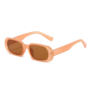 Vintage Mic Dreptunghi ochelari de Soare Brand de Lux de Designer pentru Femei Pătrat Ochelari de Soare Femei UV400 Ochelari de Oculos De Sol