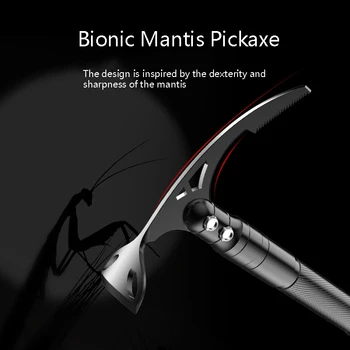 În aer liber Multifunctional Târnăcopul Bionic Mantis Târnăcopul Multifuncțional de Colectare Planta Instrument de Supraviețuire pentru Curățarea Săpat
