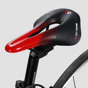 Șa de bicicletă Respirabil Drum de Munte Biciclete 3D Gol Scaun rezistent la apa Confortabil MTB Șa Perna Pentru Ciclism Biciclete Accesorii