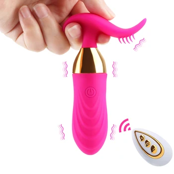 10 Viteza Punctul G Vibrator Pentru Stimularea Clitorisului Portabil Dildo Vibrator Adult Produse De La Distanță Fără Fir Vaginale Strângeți Exercițiu