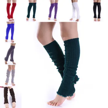 1pair Moda Încălzit de Picior de Femeie Ciorapi Populare Flori de Cânepă Tricotat Piciorul Cald Iarna Stocare THJ99