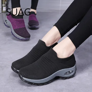 2021 Noi Femeile Doamnelor Alunecare pe Adidași Casual Pantofi pentru Femeie pantofi comozi Adidasi Pantofi pentru Femei Pantofi de Mari Dimensiuni 42