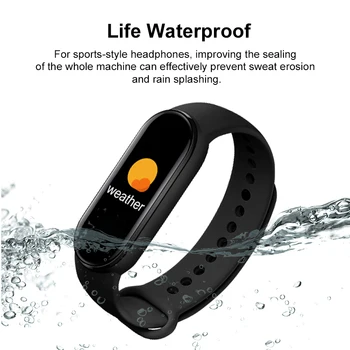 2021 Noul M6 Ceas Inteligent Bărbați Femei Fitness Sport Inteligent Trupa Fitpro Versiune Bluetooth Muzica Rata De Inima Fac Poze Smartwatch