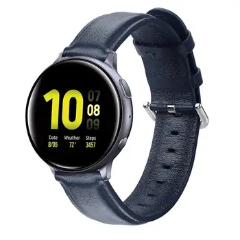 20mm bandă de Piele Pentru Samsung Galaxy watch active 2 44mm-40mm/42mm Gear S2/Sport curea Huawei GT 2-2e-pro 42 mmm bratara curea