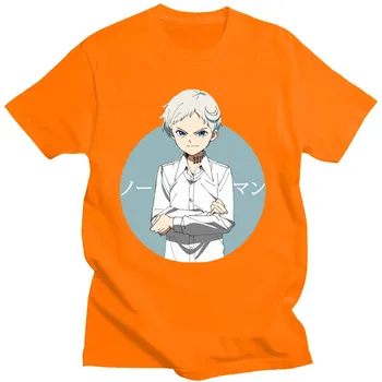 Anime Clasic Promis Neverland Emma Ray Norman Personaj Harajuku T-Shirt Camisetas Moda T-Shirt Moale Imprimate Vrac Top