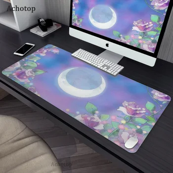 Anime Mousepad Gamer Drăguț 60x30cm kawaii Mari Gaming Mouse Pad Sailor Moon Peisaj XL Blocare Marginea Laptop Notebook Birou Mat