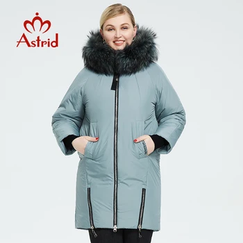 Astrid 2021 Iarna noi sosirea în jos jacheta femei haine largi cu blana, haine de înaltă calitate, bumbac gros femei haina AR-9246
