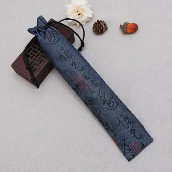 Caligrafie Chineză Stil Decorativ Pliere Ventilator De Mână Sac De Praf Titularul Protector Husă De Caz Acoperire Cadouri