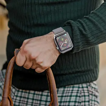 Curea Pentru Apple watch Band 44mm 40mm 38mm 42mm Metal smartwatch watchband Bucla Magnetice brățară iWatch 3 4 5 6 se trupă 44 mm