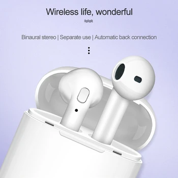 De Vânzare la cald i8S Bluetooth setul cu Cască căști 5.0 Căști Stereo fără Fir Bluetooth Căști În ureche Căști Pentru Telefon Inteligent