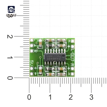 Diymore PAM8403 2 Canale 2x3W Digital Mini Amplificator Audio de Putere Modulul DC 2.5 -5V Clasa D Amplificator Audio de Bord Pentru Arduino