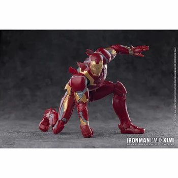 E-Model MK46 Iron Man 1/9 Scară de Plastic de Asamblare Model de Acțiune Cifre de Jucării, Cadouri pentru Copii
