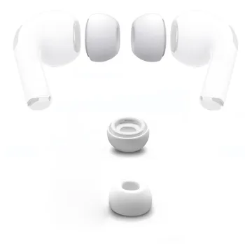 Feniores 1Pair Silicon Ureche Tampoane pentru Apple Airpods Pro Înlocuire Sfaturi de Ureche Casti auriculare almohadillas