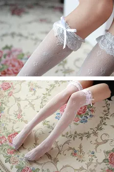 Japoneze Lolita mare tub peste genunchi jk dantelă dantelă ciorapi coreea Sen feminin retro anime lolita morman de șosete