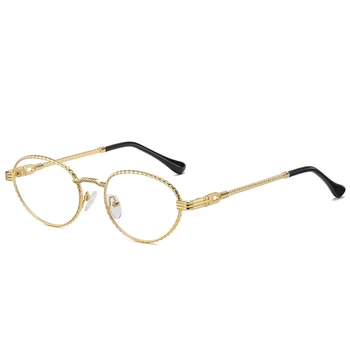 JASPEER 2021 Noi Oval ochelari de Soare Femei Retro UV400 Conducere Ochelari de Soare Vintage Nuante Clasice de Ochelari Rame Metalice