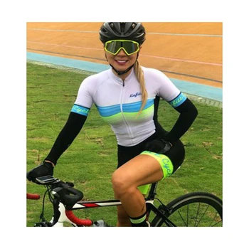 Kafitt Femei Haine de Ciclism Biciclete Scurt Femela Salopeta Costum Verde-Ciclist Tinuta Cu 9D Gel Elastice Lycra Triatlon
