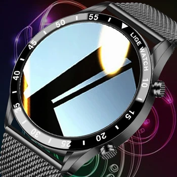 LIGE 2021 Nou de Lux Suna Ceasul Inteligent Bărbați Femei Rata de Inima sports Activity Tracker IP68 Impermeabil Bluetooth Smart Watch Pentru Barbati