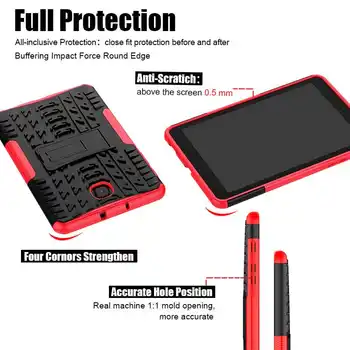 Moda Picătură Rezistenta Caz Pentru Samsung Galaxy Tab A 8.0 8 A8.0 A8 2018 T387V Tableta Acoperi Caz