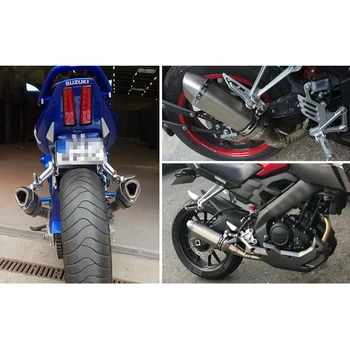Motocicleta Țeavă de Eșapament țeavă de Eșapament pentru Polisport Nc700 Kawasaki Z1000 Yamaha Xsr 700 Street Bob Ktm Exc 450 Xr400 Hyosung Gt650R
