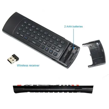 MX3 2.4 G Wireless Keyboard Controller Telecomanda Air Mouse-ul pentru Android Inteligent 7.1 TV Box x96 mini s905w tx3 tvbox