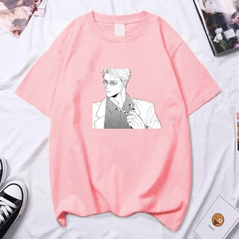 Nanami Kento T-Shrits Jujutsu Kaisen Gotic Anime Tricouri Barbati Tricou Haine de Vară pentru Femeile Japoneze Streetwear Om T-shirt
