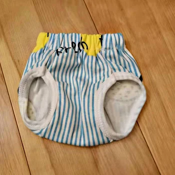 Noi Ananas Tipărite Câine de Companie Fiziologice Pantaloni Pantalon Sanitare Pantaloni Scutec pentru Catelus de sex Feminin Dungi Lenjerie De Pisică Câine 2021