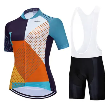 NOI Femeile Ciclism Jersey Set de Vara Ciclism Biciclete de Îmbrăcăminte Rapid-Uscat Munte pe Bicicletă Haine de Ciclism Set ropa de mujer