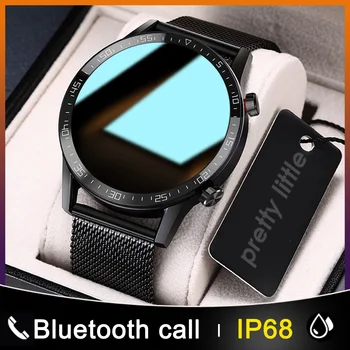 Noi L13 Ceas Inteligent Bărbați IP68 rezistent la apa ECG PPG Bluetooth Apel Tensiunii Arteriale Rata de Inima Fitness Tracker Sport Smartwatch