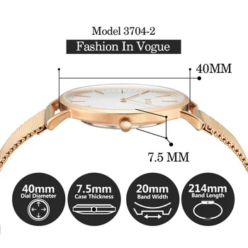 Noul Ceas Cuarț Pentru Femei Doamnelor Ceas De Lux Marca Magnetic Rochie A Crescut De Aur Ceasuri Relogio Feminino Reloj Mujer