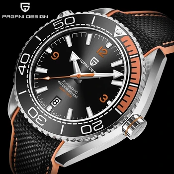 PAGANI DESIGN de Brand de Top Ceas de mână pentru Bărbați din Oțel Inoxidabil rezistent la apa Automată Ceasuri de Lux Sticlă de Safir Ceas Mecanic