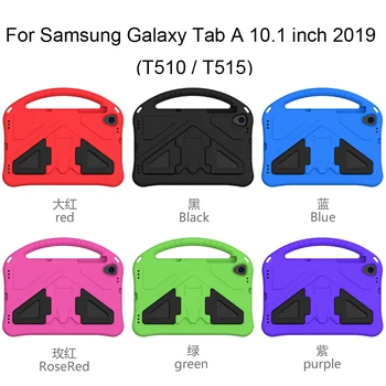 Pentru Samsung Galaxy Tab 10.1 2019 T510 T515 SM-T510 SM-T515 Caz, Copii de Siguranță, Acoperă-Șoc Dovada Spuma EVA de Mână Tableta Maneca