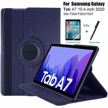 Pentru Samsung Galaxy Tab A7 Caz Rotație de 360 de Grade din Piele PU Stand Acoperire Pentru Samsung Galaxy Tab A7 2020 10.4 inch sm-t500 t505