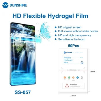 SOARE 50pcs Flexibil Față de Film Hidrogel Film de Telefon Mobil Ecran Protector Taie Pentru un Film Auto masini-Unelte pentru Taiere