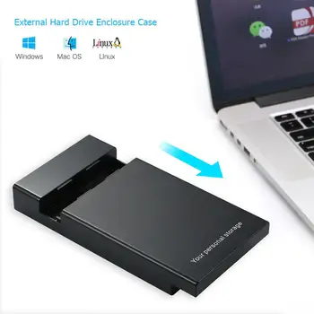 USB 3.0 la 3.5 inch SATA III 5Gbps Extern Hard Disk Ehclosure Caz